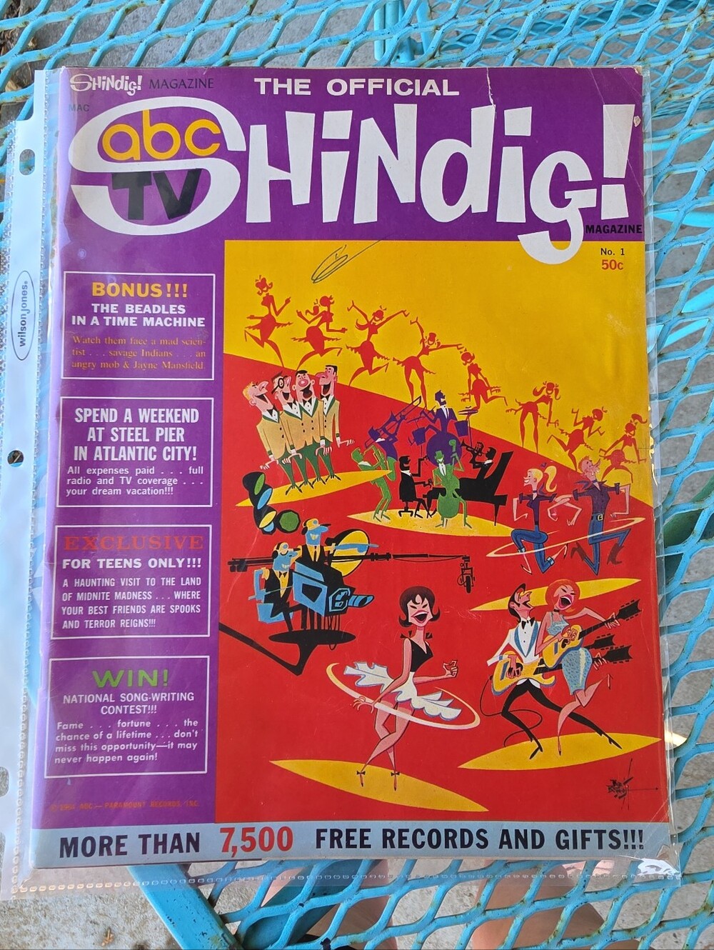 Vintage 1965 Vol 1 No. 1 ABC TV Official Shindig Magazine Deluxe Edition Beatles